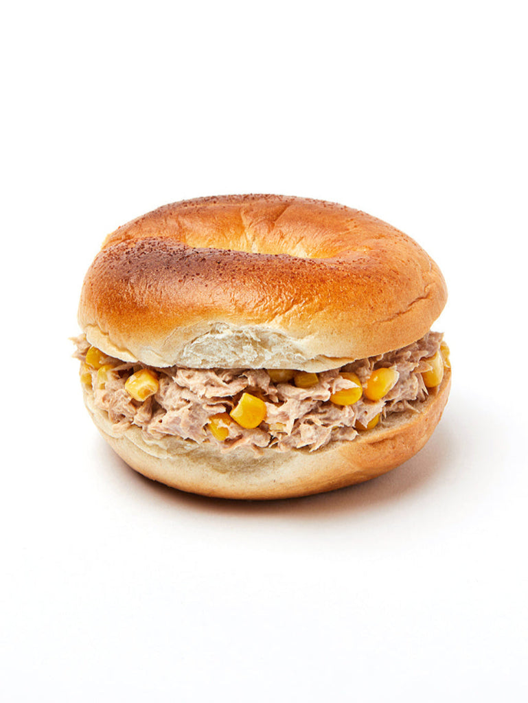 Tuna, Corn & Mayo Beigel